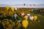 <p>32-as Lietuvos karšto oro balionų čempionatas Birštone. Foto Mantas Gričėnas</p>